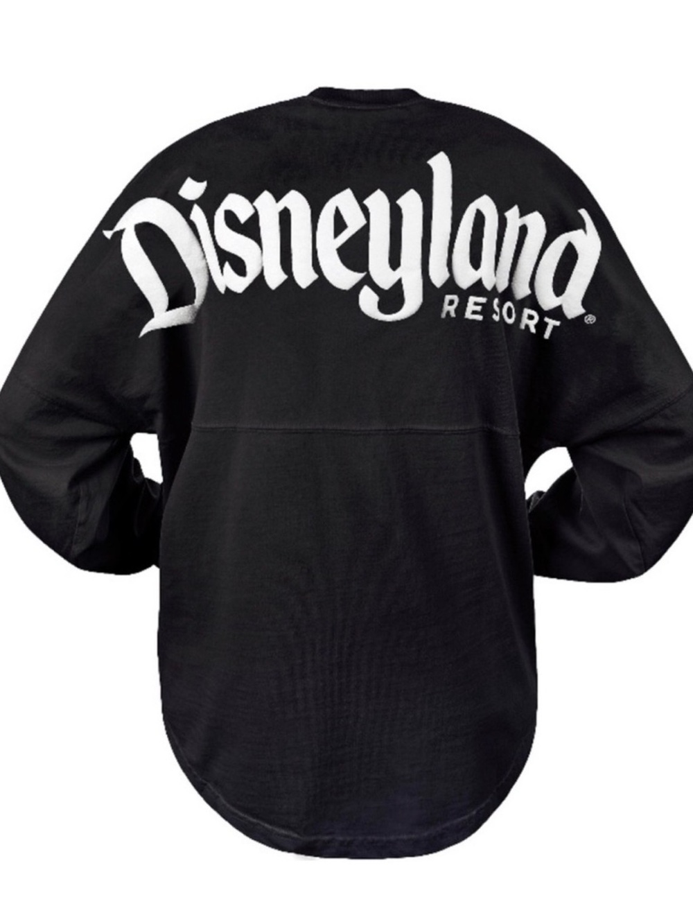 Disneyland Resort Black Long Sleeve Spirit Jersey Top